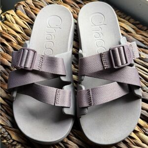 Chaco Taupe Sandals with Dual Straps